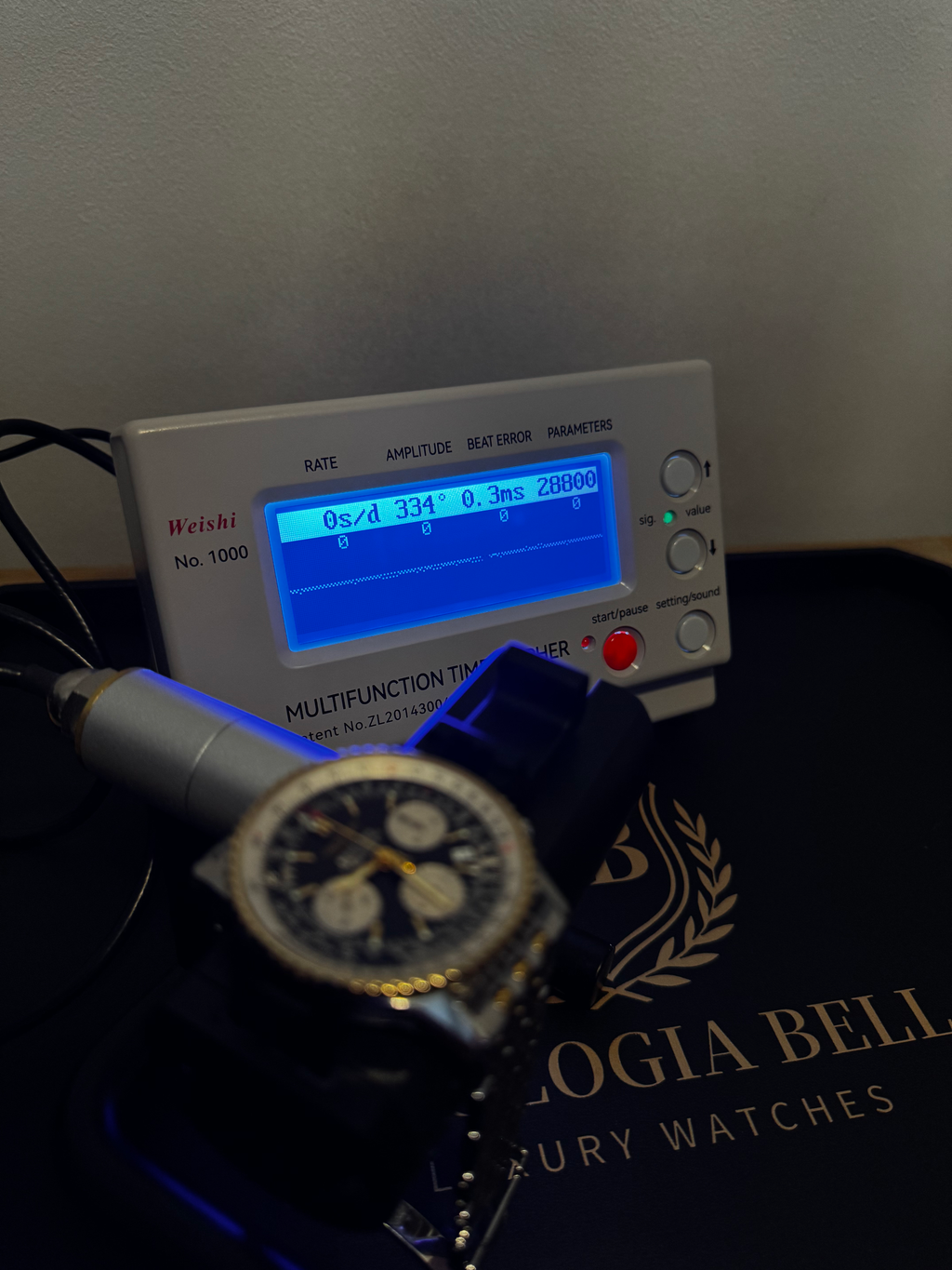 Breitling Navitimer D23322 Black Dial 18ct Gold & Steel image 15
