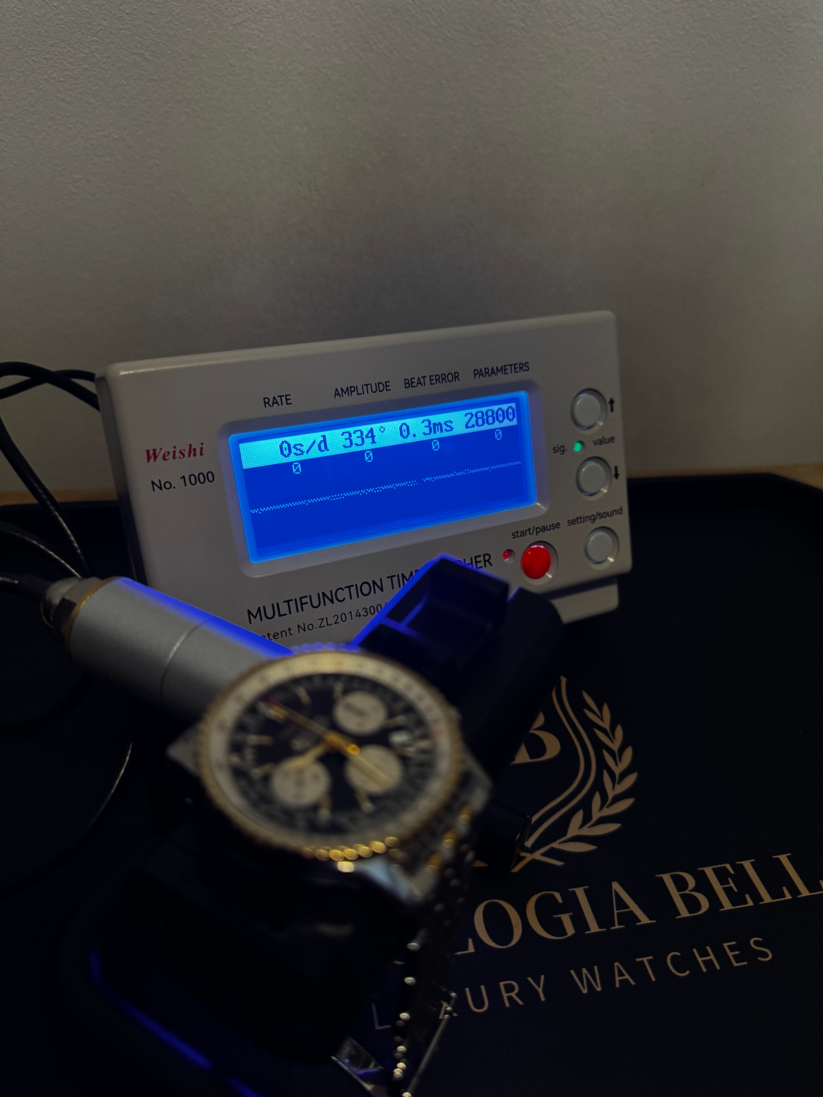 Breitling Navitimer D23322 Black Dial 18ct Gold & Steel image 15