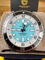 Breitling Superocean Auto 44 Turquoise Dial A17376| 2022| Full Set Box & Papers image 5
