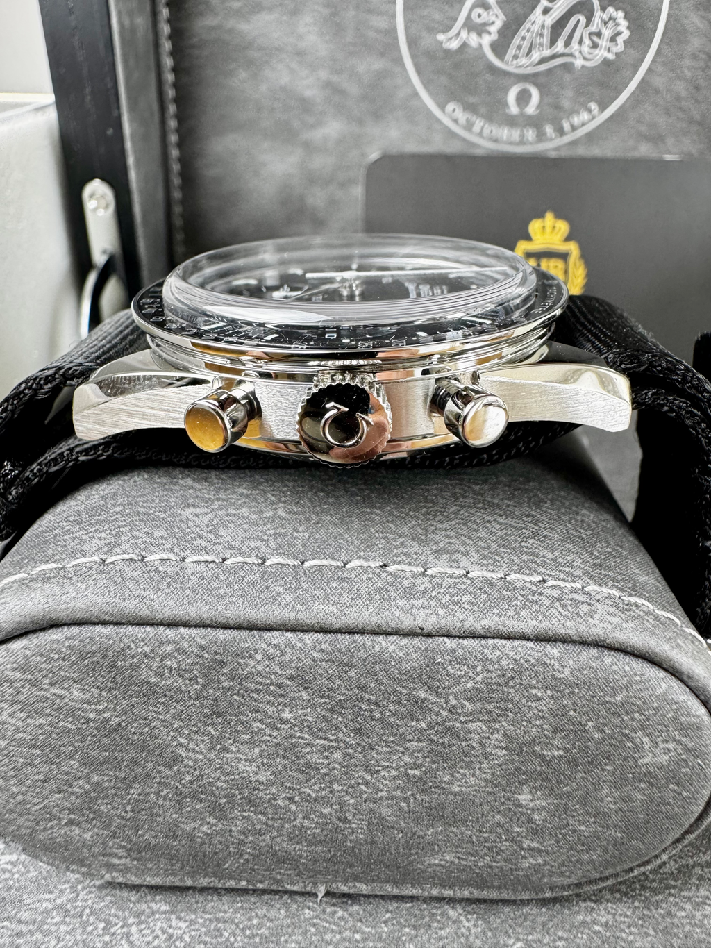 Omega Speedmaster “First Omega in Space” Numbered Edition 2020 Full Set Warranty image 11