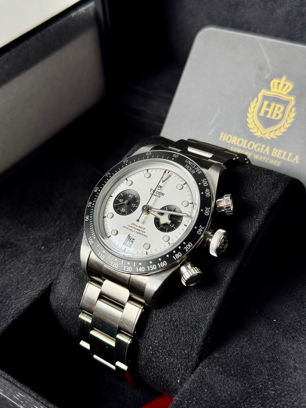 Tudor Black Bay Chrono Panda 79360N Full Set 2022 image 8