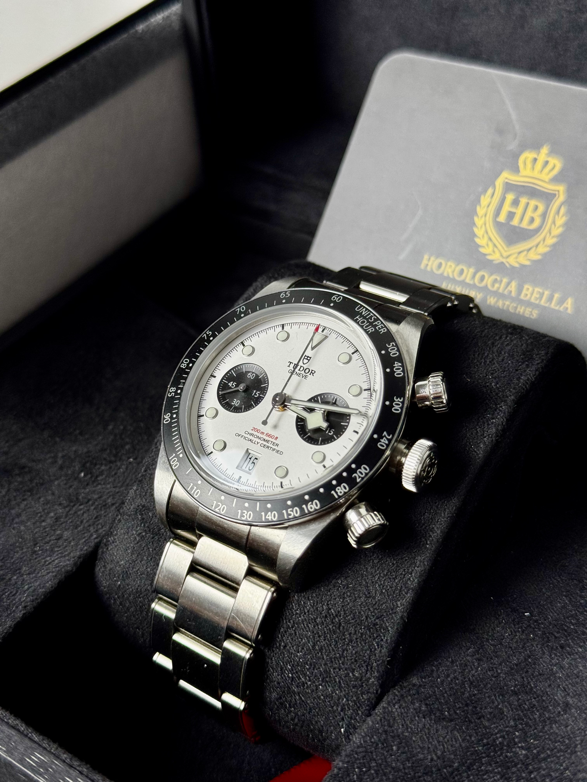 Tudor Black Bay Chrono Panda 79360N Full Set 2022 image 8