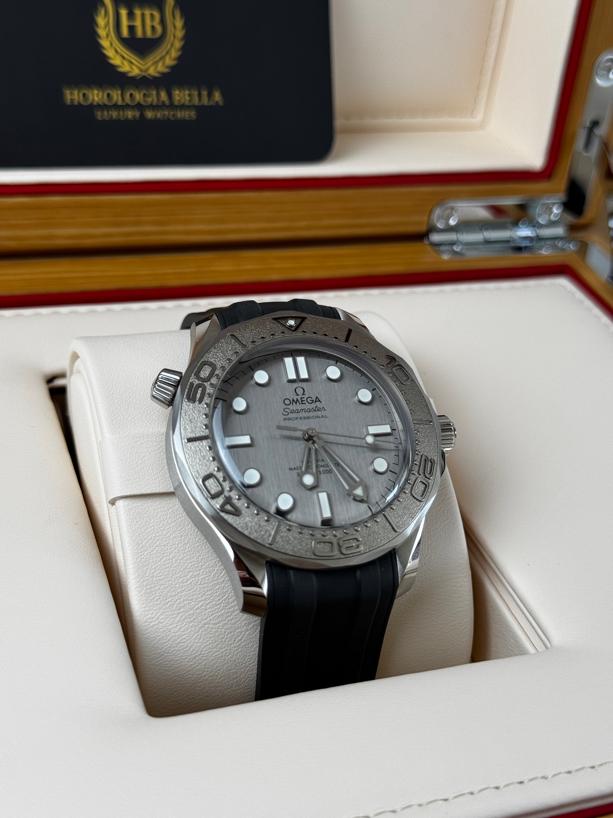 Omega Seamaster Diver 300 Professional | 2025 | Full Set | Titanium Bezel | Mint image 2