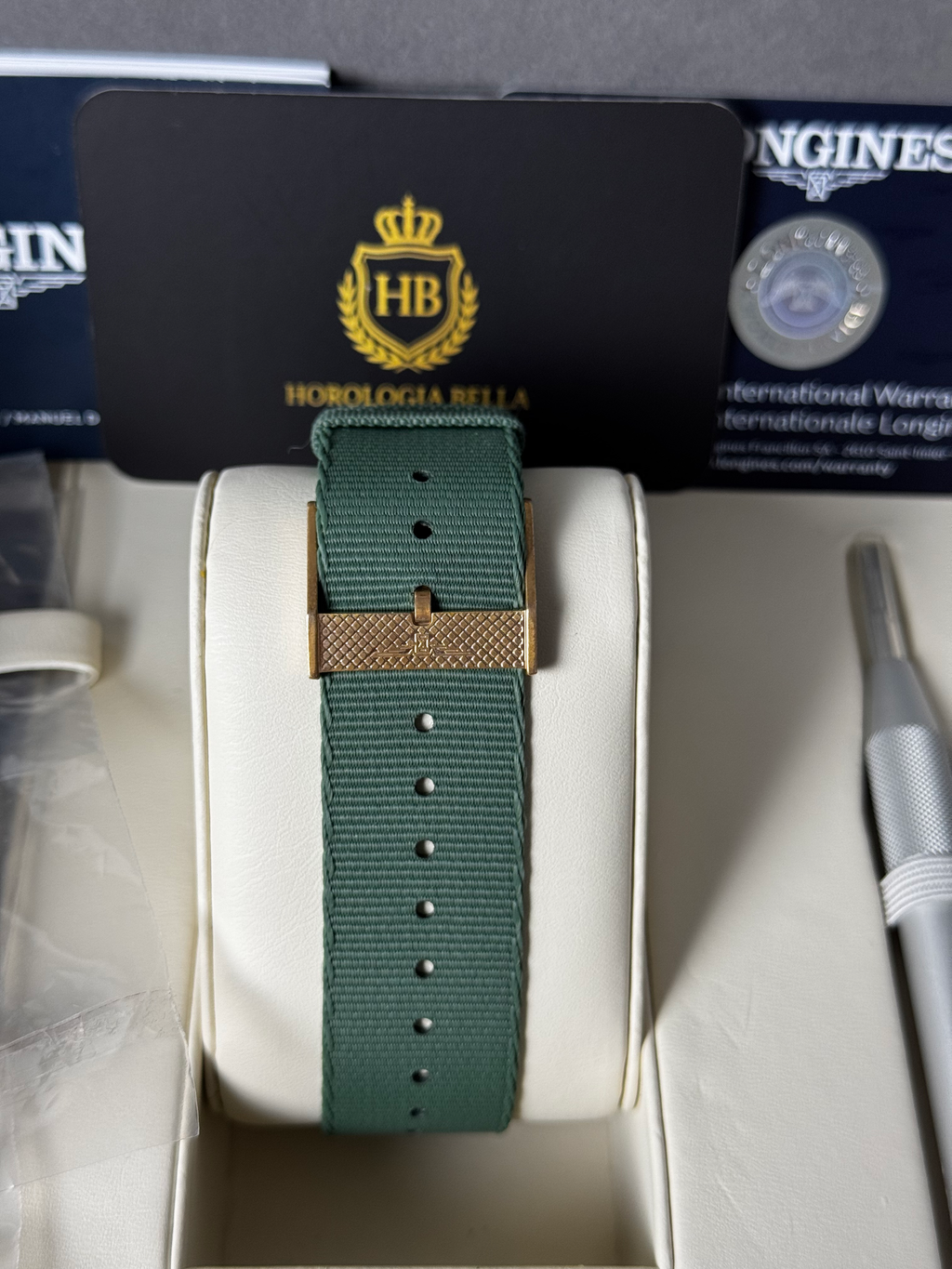 Longines Legend Diver Bronze Green 2024 image 9