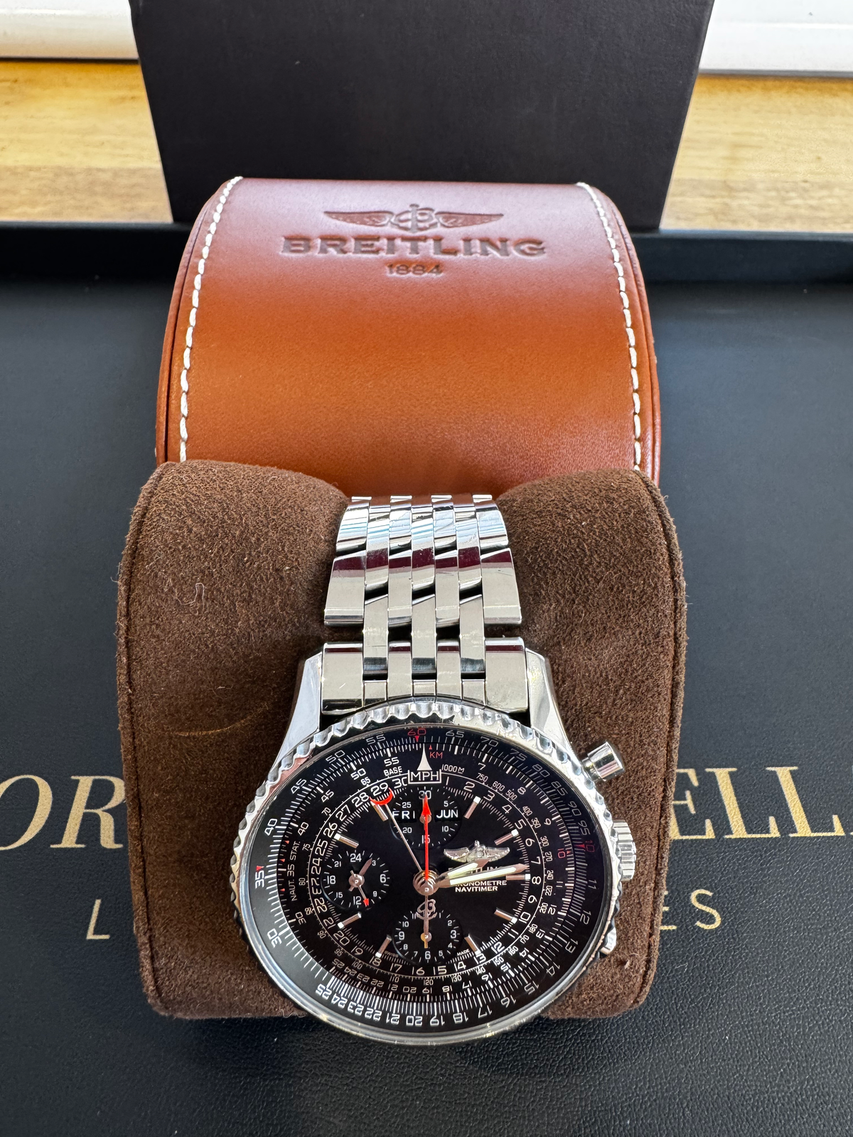 Breitling Navitimer 1884 Limited Edition A21350 2017 Full Set Box & Papers image 5