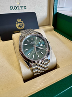 Rolex Datejust 41 Mint Green Dial 2025 image 3