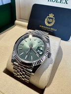 Rolex Datejust 41 Mint Green Dial 2025 image 4