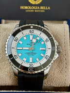 Breitling Superocean Auto 44 Turquoise Dial A17376| 2022| Full Set Box & Papers image 6