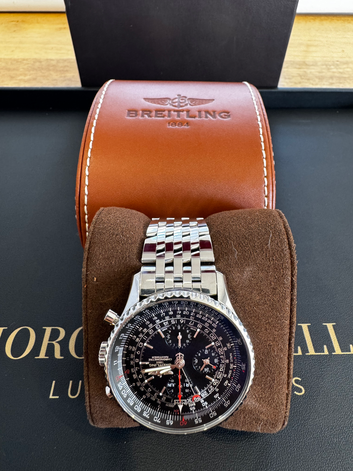 Breitling Navitimer 1884 Limited Edition A21350 2017 Full Set Box & Papers image 6