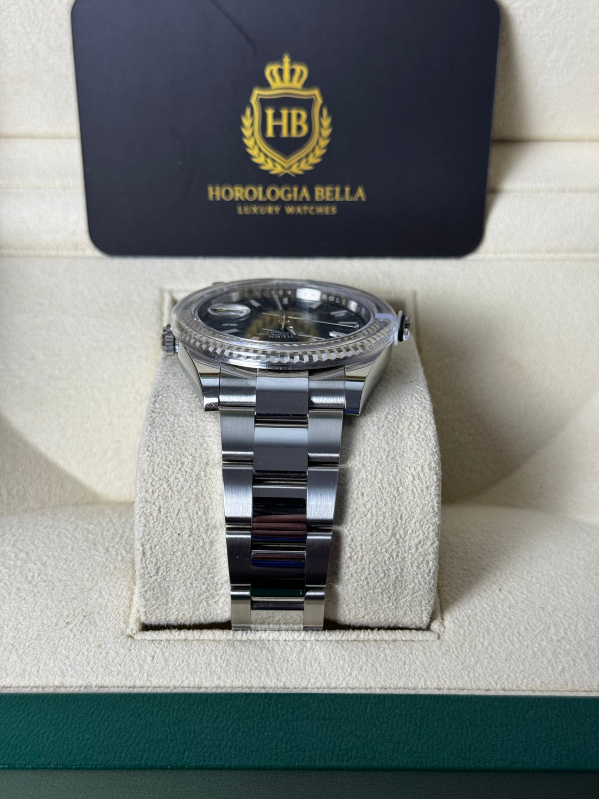 Rolex Datejust 41 Mint Green 126334 Unworn 2022 image 7