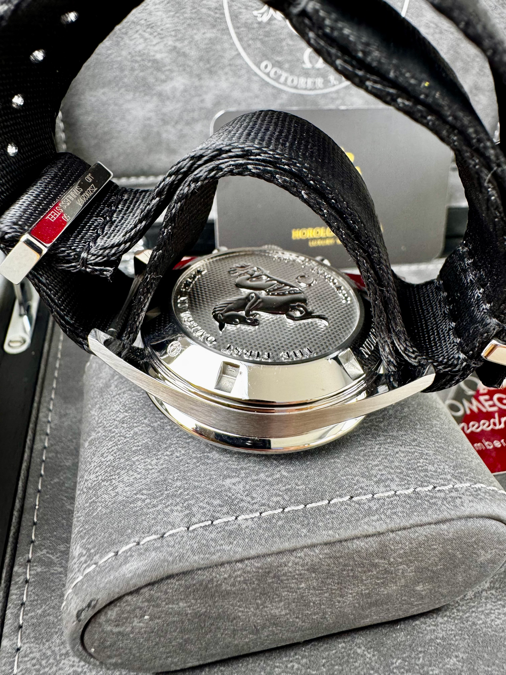 Omega Speedmaster “First Omega in Space” Numbered Edition 2020 Full Set Warranty image 8