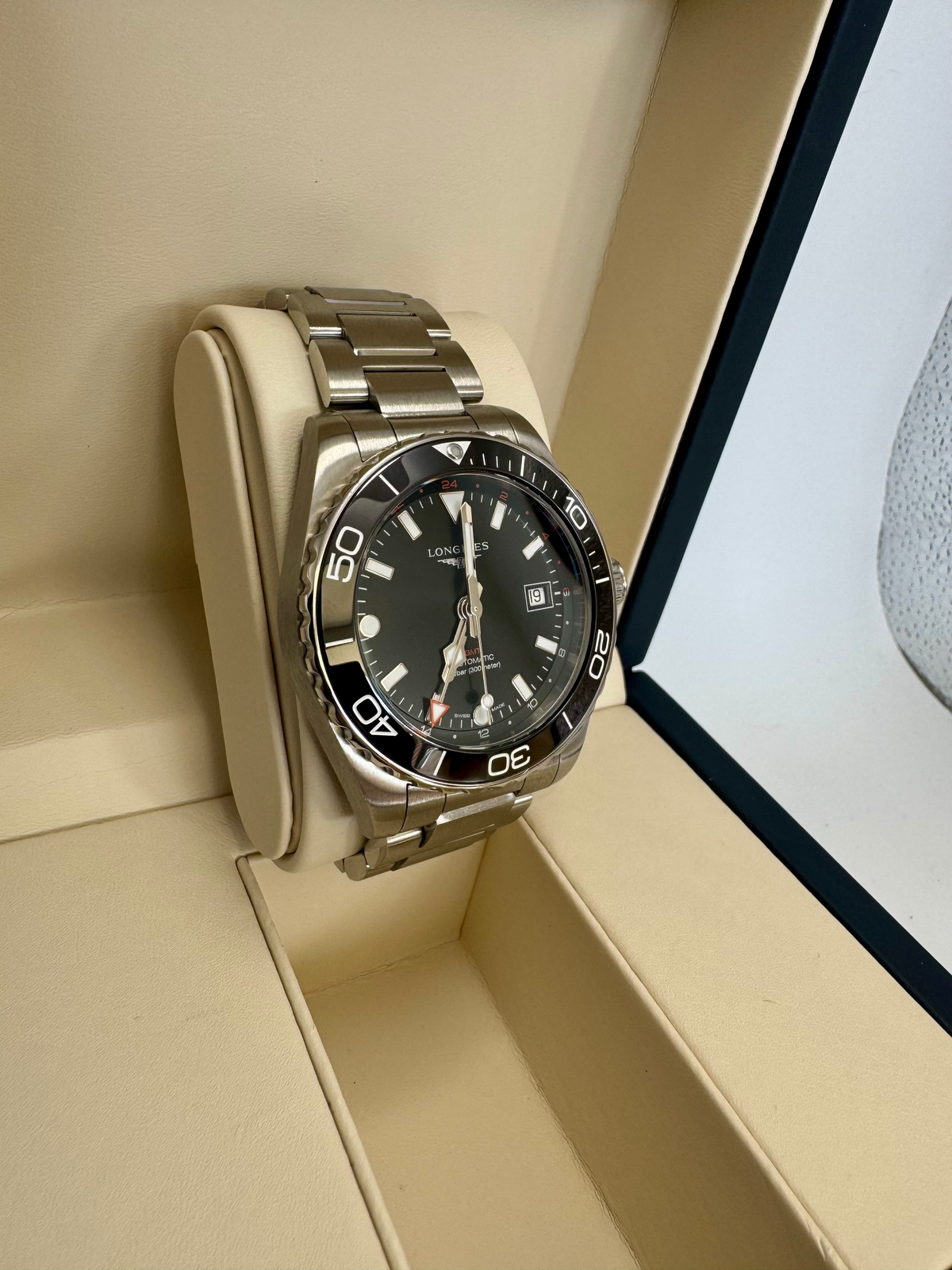 Longines HydroConquest GMT | 41mm | 2024 | Full Set | Balance of 5 Year Warranty