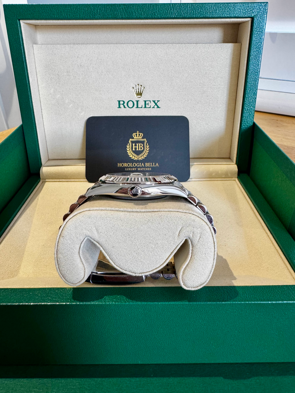 Rolex Datejust 41 Mint Green Dial 2025 image 9