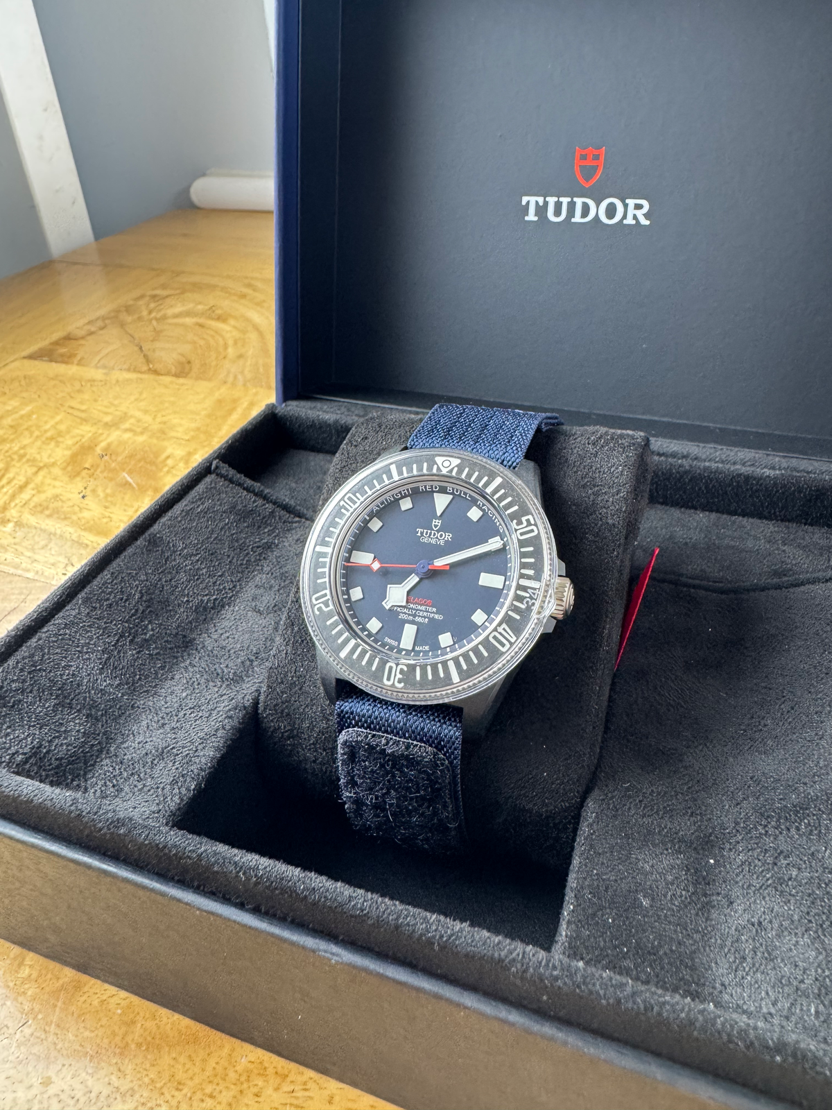 Tudor Pelagos FXD Red Bull Alinghi 25707KN  2023 | Unworn | Full Set image 11