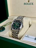 Rolex Datejust 36 Green Ombre Dial Jubilee Bracelet 126200 | 2026 | Full Set image 3