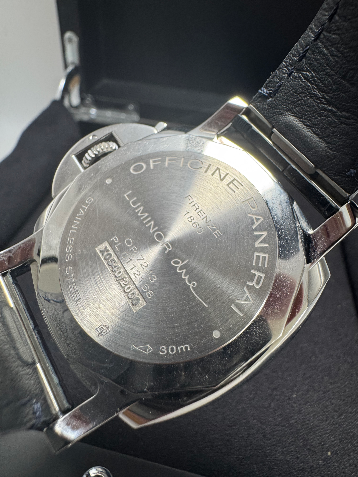 Panerai Luminor Due Blue Dial | 42mm | 2021 | Full Set Mint Cond | Warranty image 6