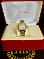 CARTIER ROADSTER LADIES | RARE BABY BLUE DIAL | 2007 | BOX & PAPERS image 11