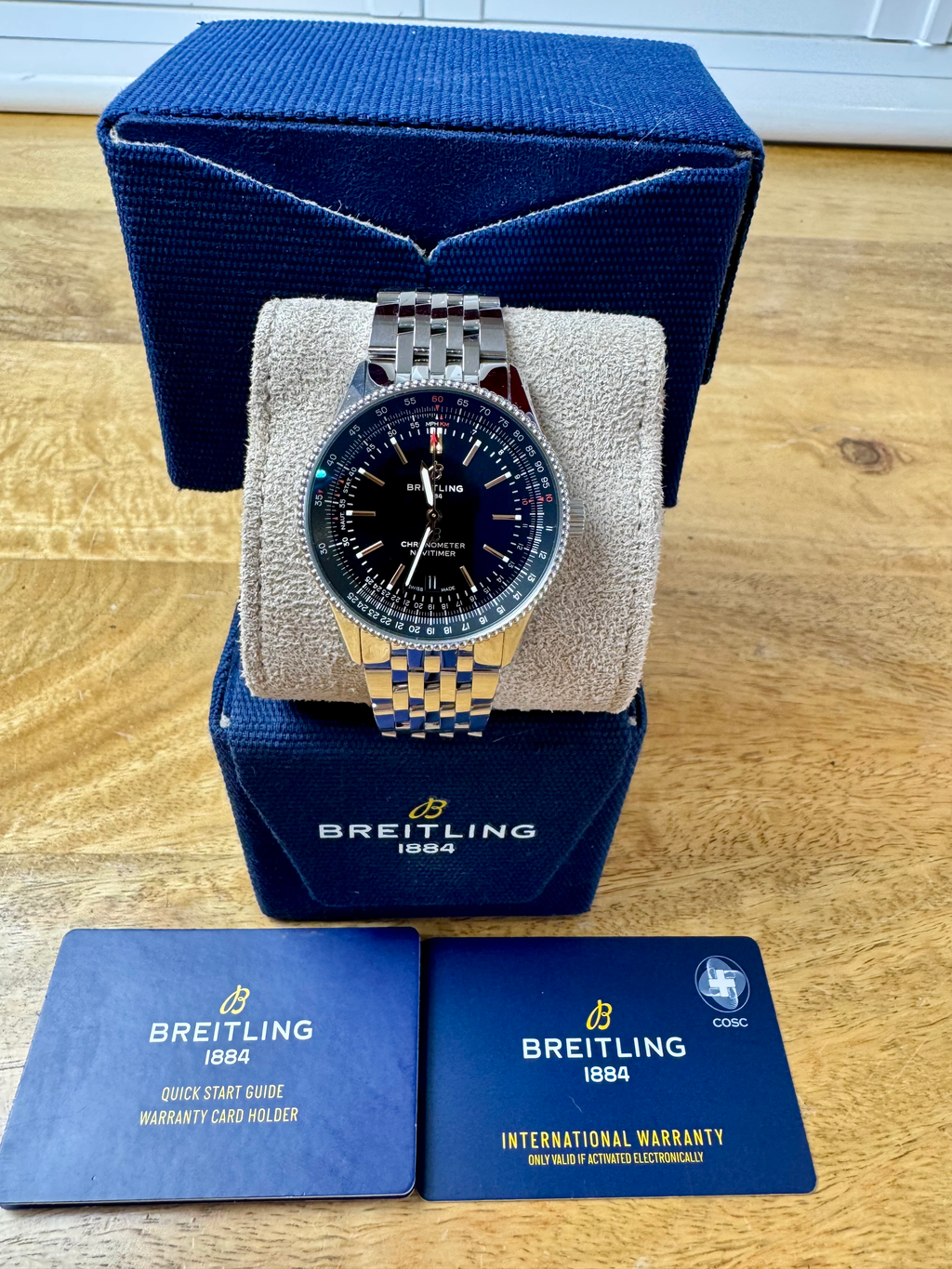 Breitling Navitimer 41 A17326 | 2023  Full Set | Excellent Condition | Auto image 7
