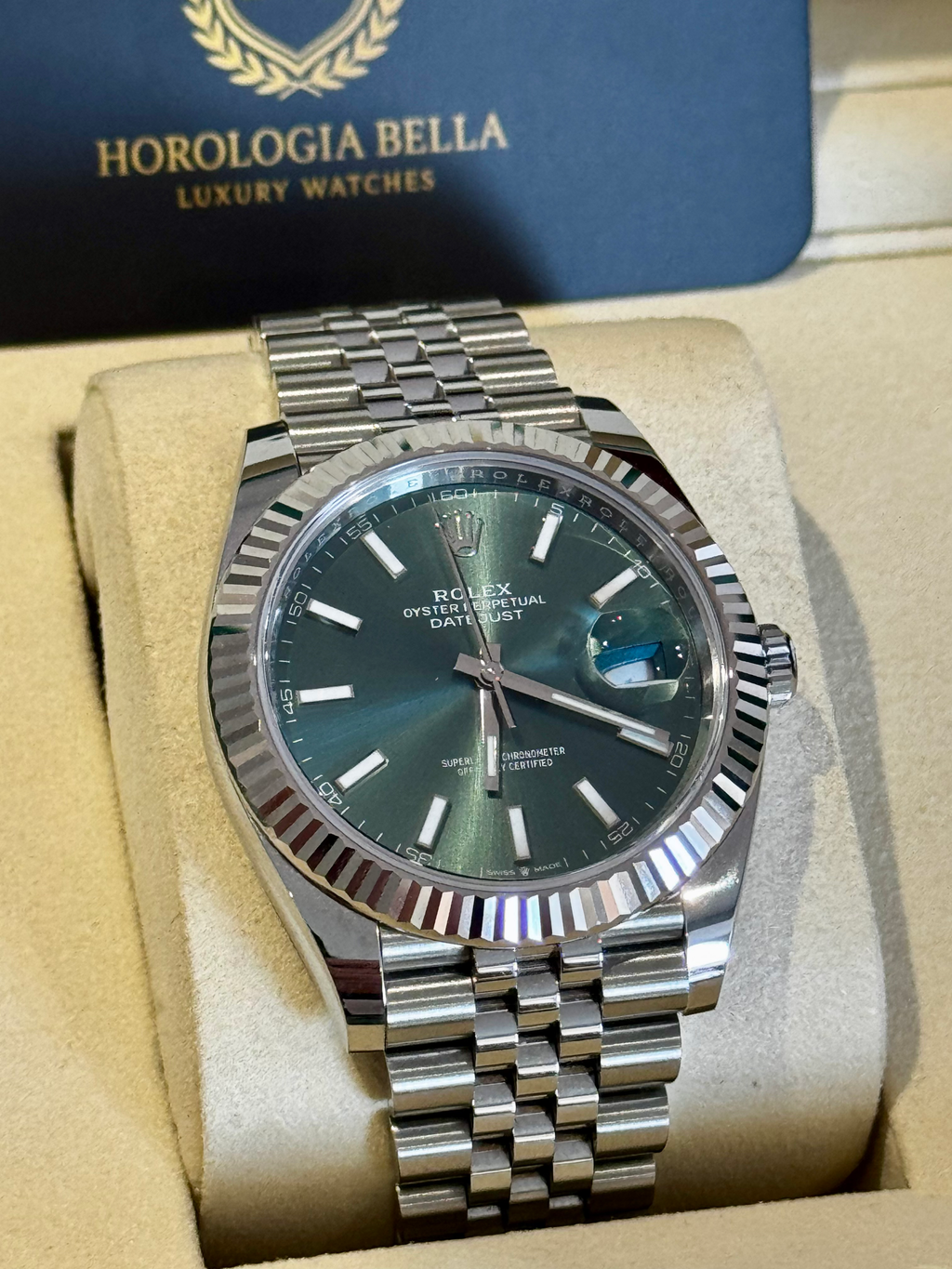 Rolex Datejust 41 Mint Green Dial 2025