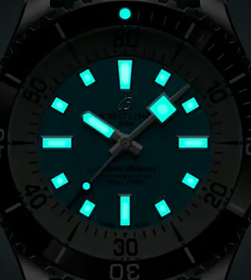 Breitling Superocean Auto 44 Turquoise Dial A17376| 2022| Full Set Box & Papers image 4