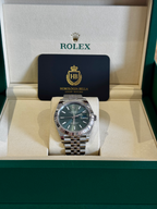 Rolex Datejust 41 Mint Green Dial 2025 image 14