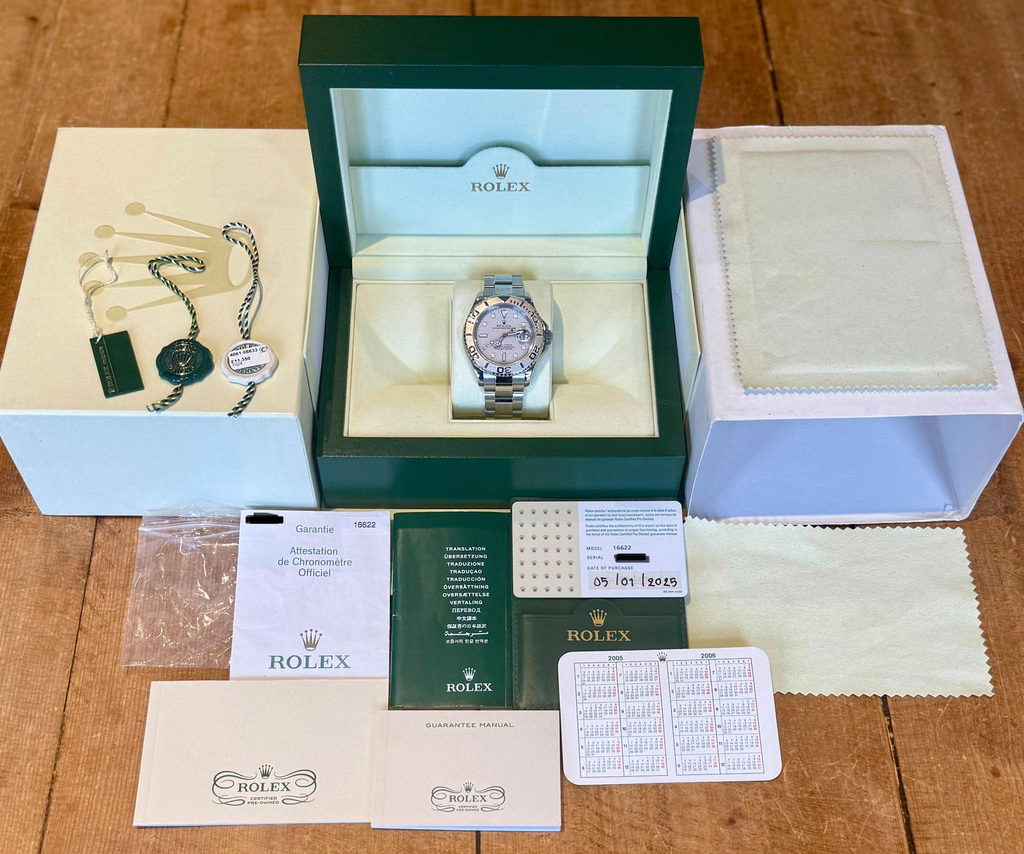 Rolex Yacht-Master 16622 | 2005 Full Set Rolex CPO 2025 image 8