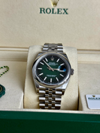 Rolex Datejust 36 Green Ombre Dial Jubilee Bracelet 126200 | 2026 | Full Set