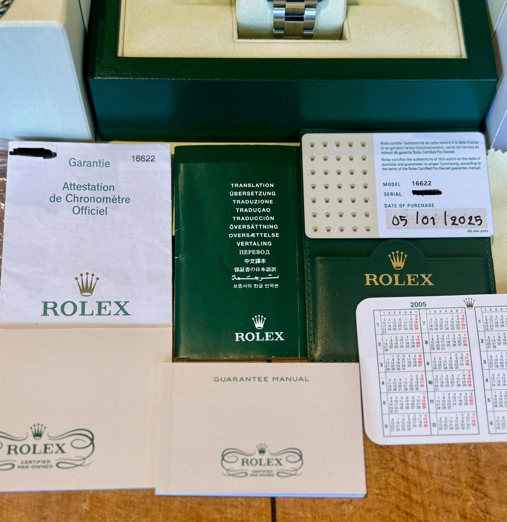 Rolex Yacht-Master 16622 | 2005 Full Set Rolex CPO 2025 image 9