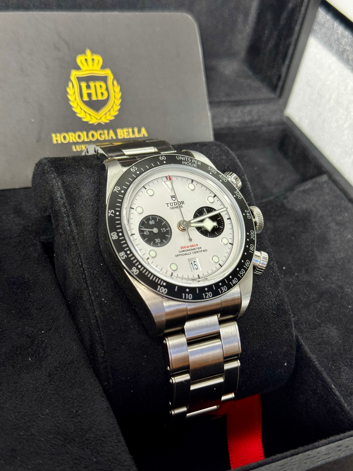 Tudor Black Bay Chrono Panda 79360N Full Set 2022 image 7
