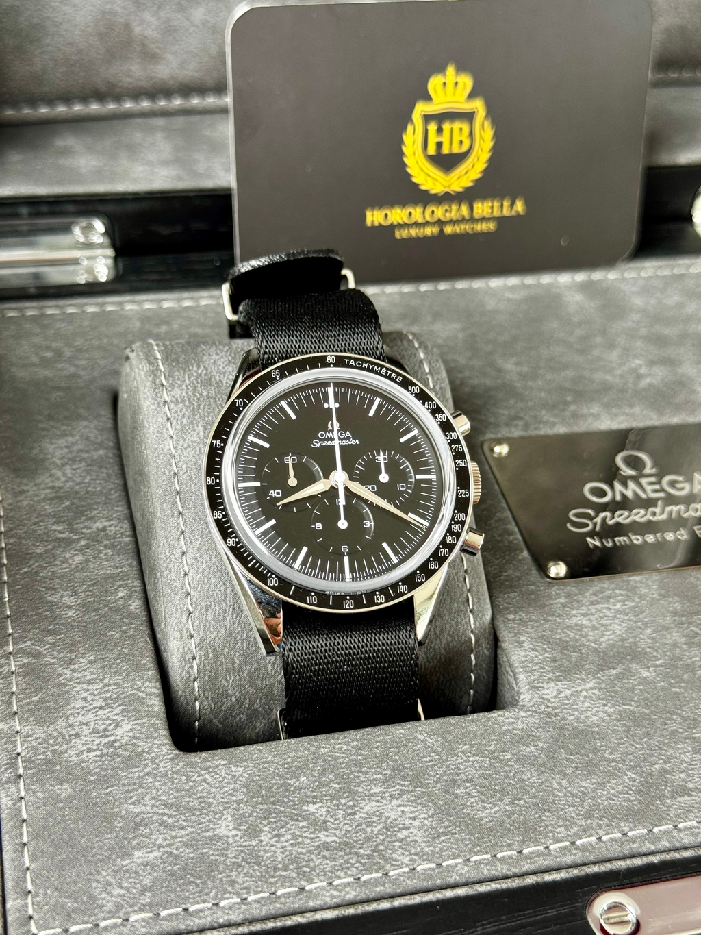 Omega Speedmaster “First Omega in Space” Numbered Edition 2020 Full Set Warranty