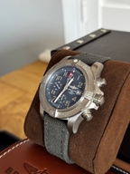 Breitling Avenger Bandit Chrono 45mm Titanium E13383 2016 Full Set + Warranty image 4